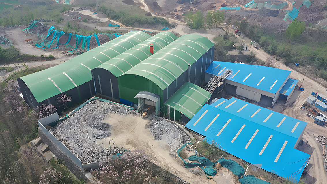 700-800tph granite crushing production line in Indonesia