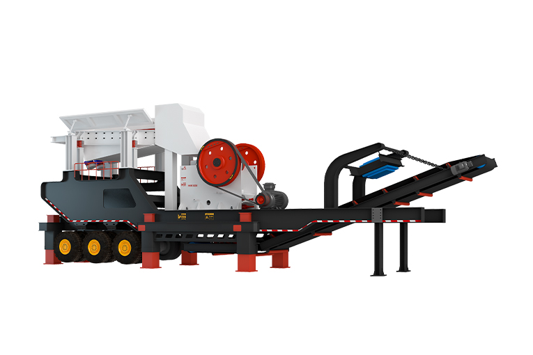 hard rock mobile crushing plant